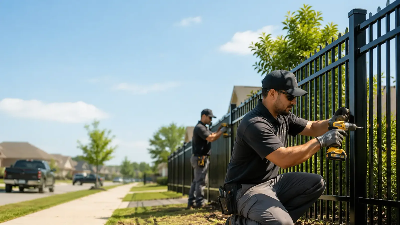 Metal Fence Installation in Edmore, MI